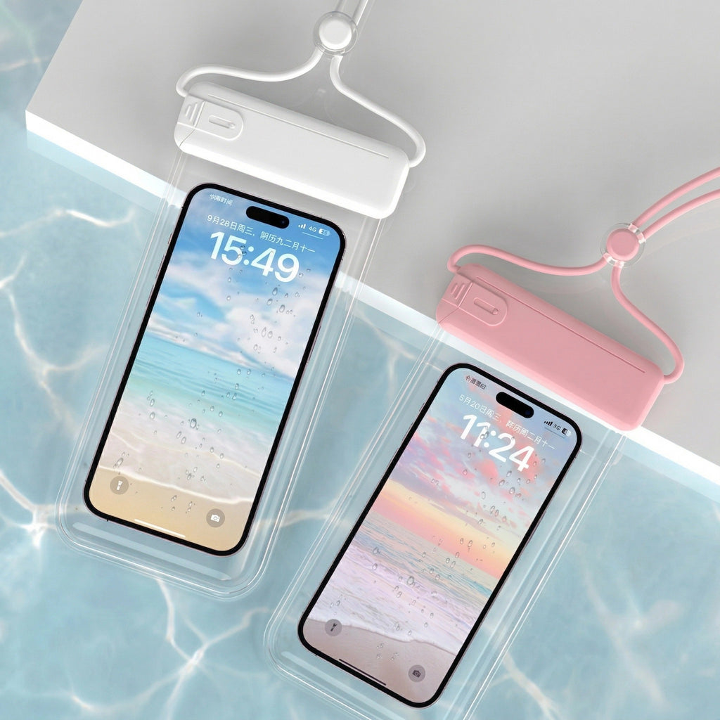 Pochette Étanche Téléphone Jusqu’à 7,2” – Tactile & Plongée 30 m - Protégez votre téléphone du sable, de l’eau et des chutes