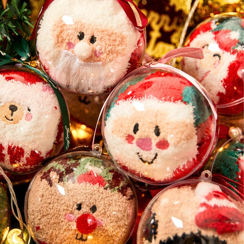 Chaussettes de Noël adorables, coffret cadeau automne/hiver, cadeau de Noël, chaussettes en corail douillettes pour couples, chaussettes de sommeil chauffantes.