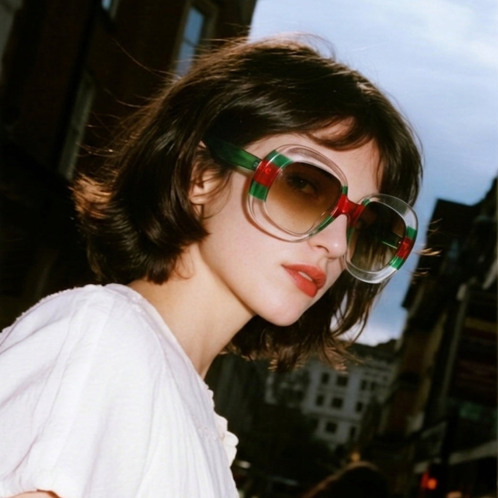 Lunettes de soleil rondes pour femmes, marque de styliste Vintage rétro surdimensionnées, lunettes de soleil pour femmes