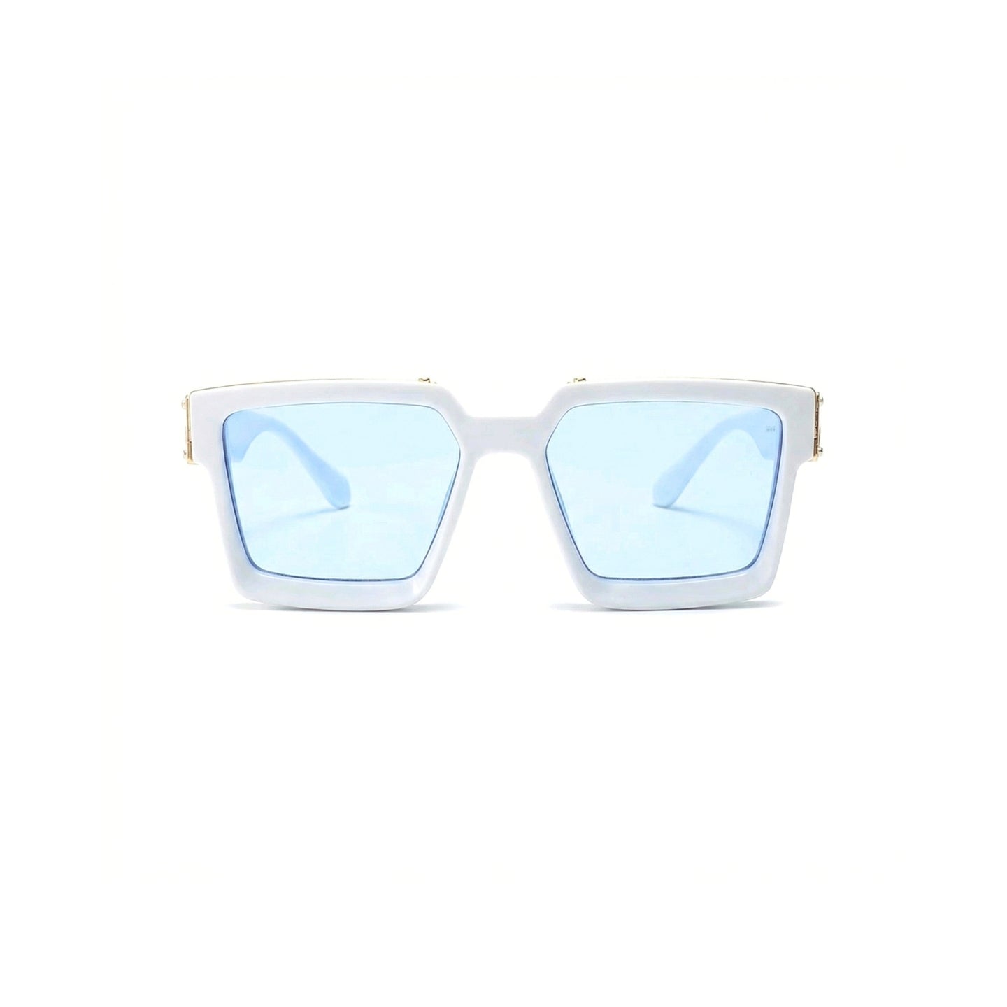 Lunettes de soleil carrées / polygonales avec monture épaisse, aux couleurs pastel façon macaron. Offrent une protection contre les UV et un filtre anti-lumière bleue. Adaptées aux visages carrés, ronds et allongés. Design unique, classique et unisexe.