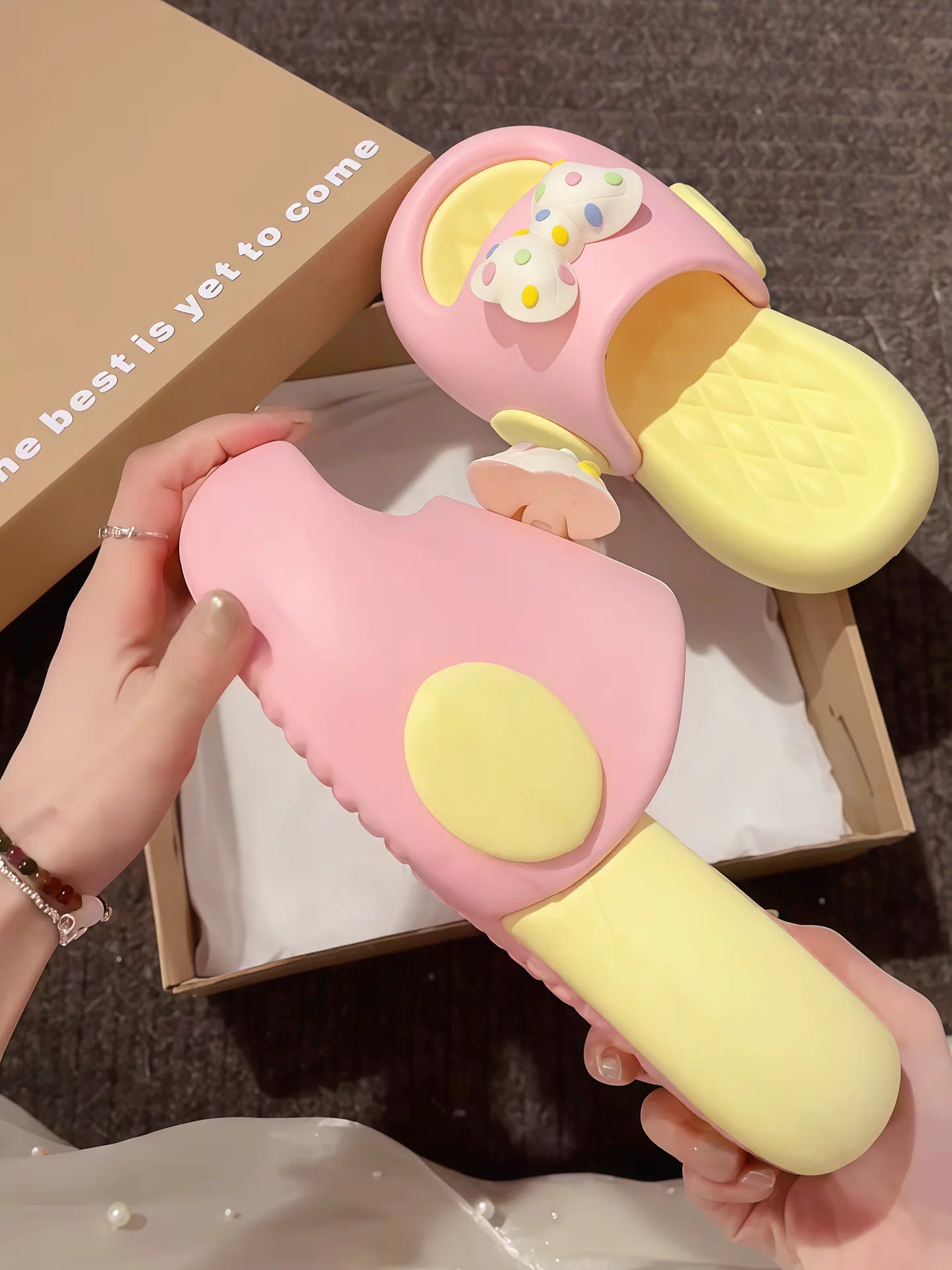 Adorables Claquettes Animaux Sandales d'Été Souples