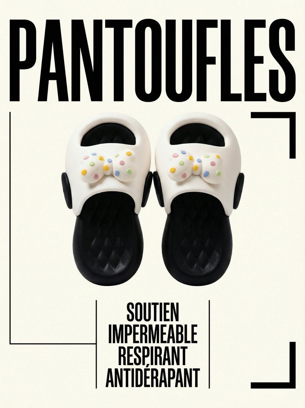 Adorables Claquettes Animaux Sandales d'Été Souples