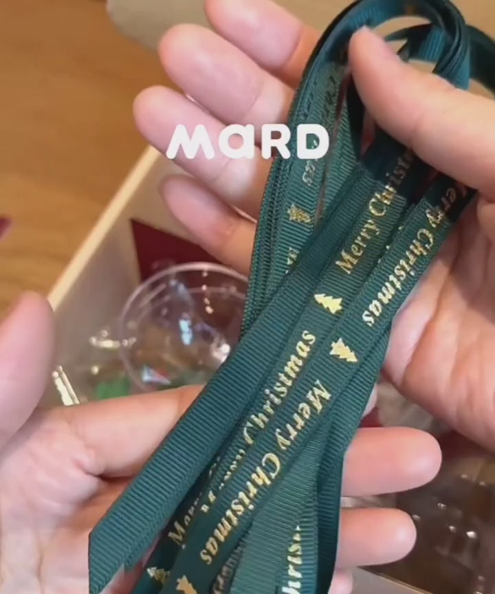 🧩Mini blocs de construction, avec Boules de Noël transparentes décoratives - Père Noël, renne, bonhomme de neige, sapin de Noël, DIY suspendues pour sapin de Noël